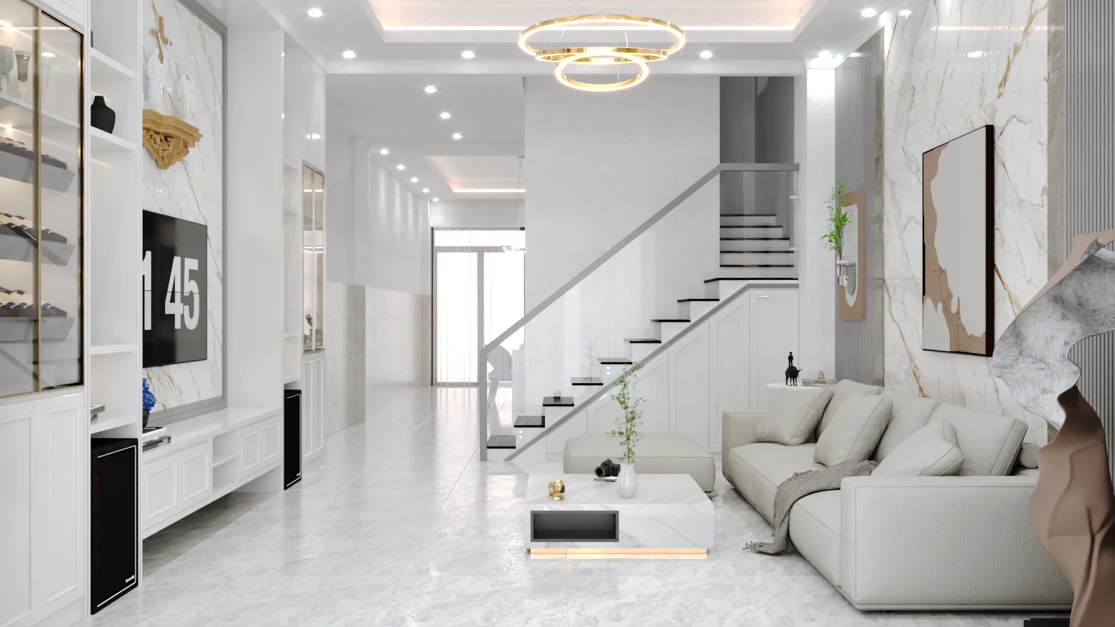 Căn hộ studio lưu trữ ẩn hoàn toàn